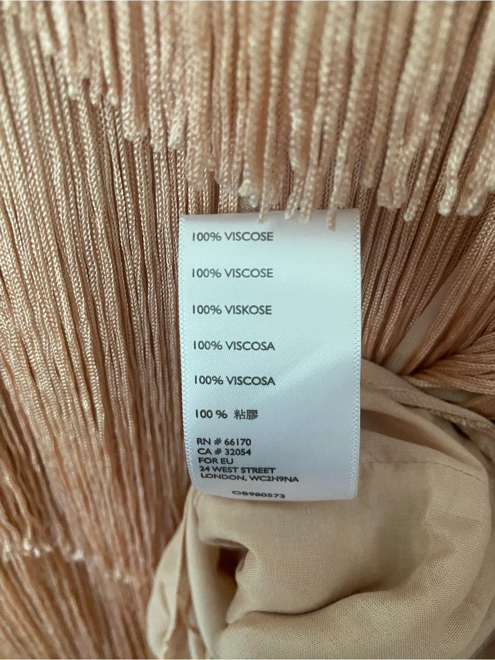 NWT MAEVE x ANTHROPOLOGIE Velma Fringe Flapper Pink Midi Skirt Size 2 - Picture 10 of 10